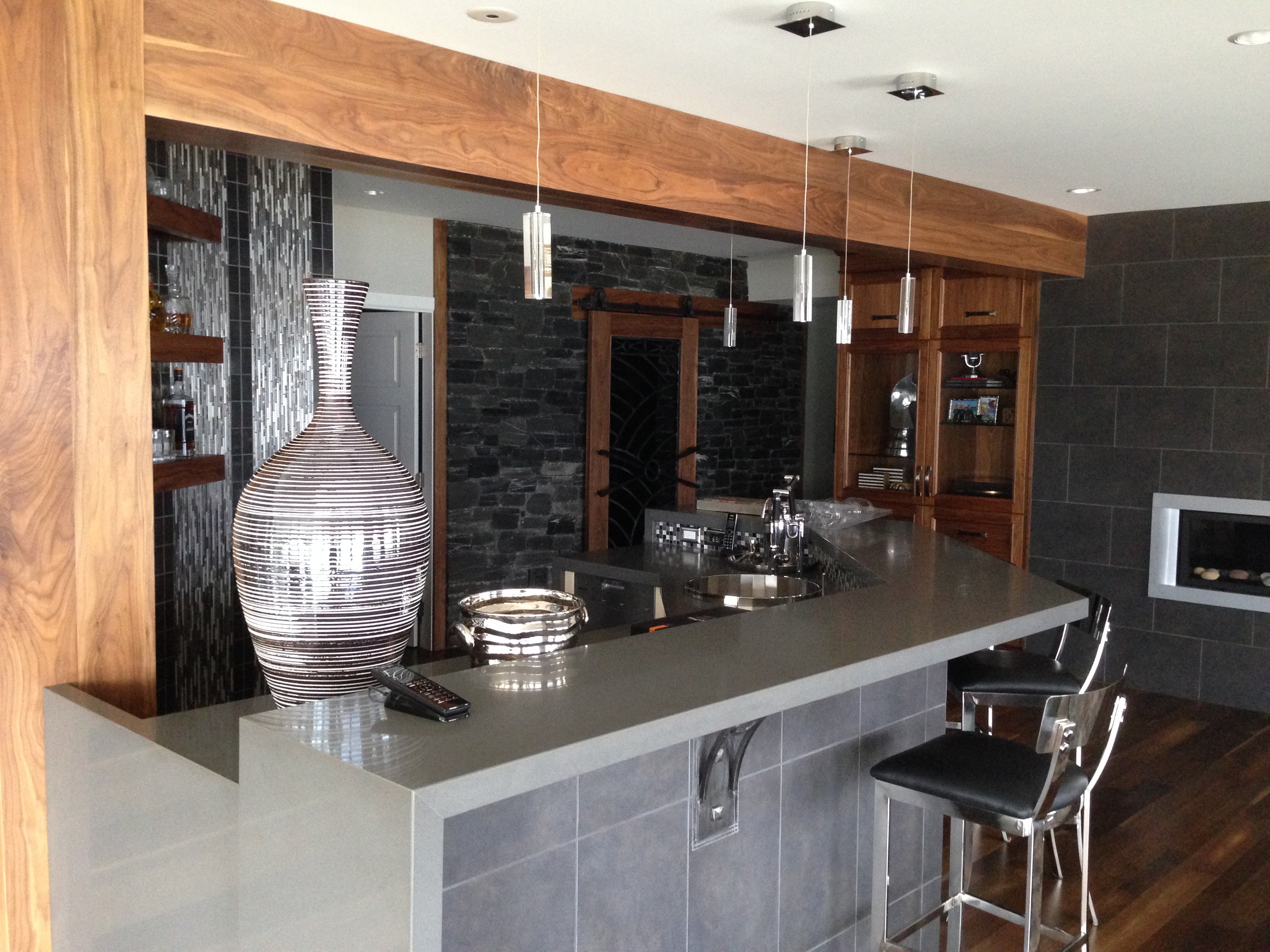 Fireplace built-in Kelowna