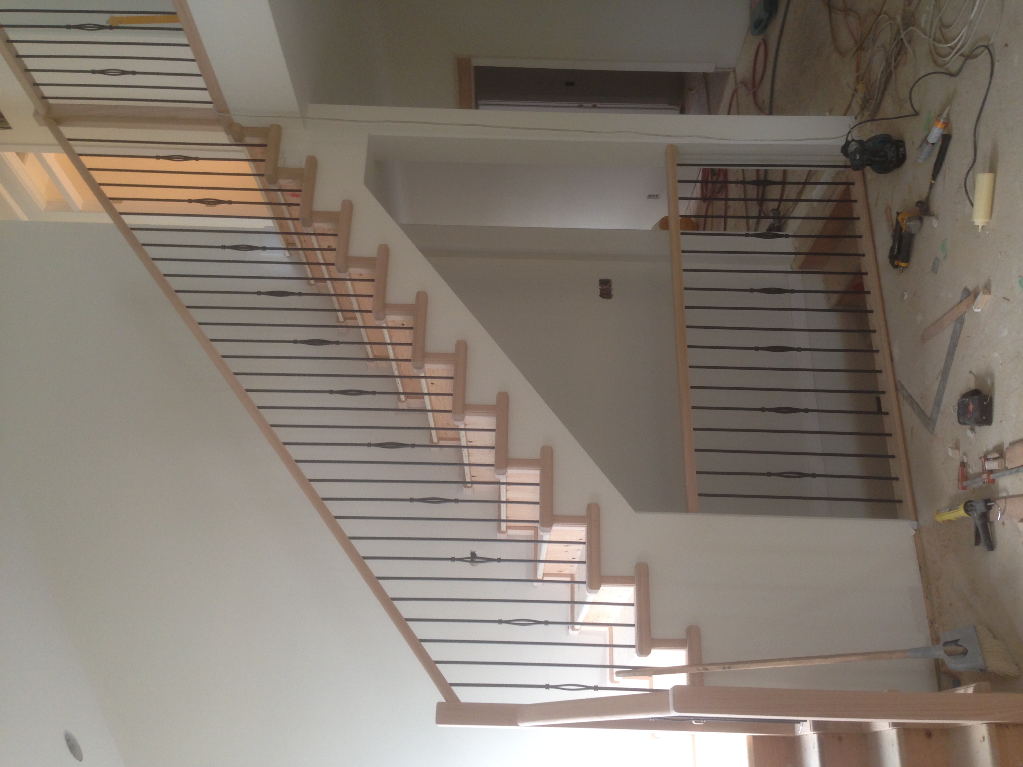 Full staircase handrail Kelowna